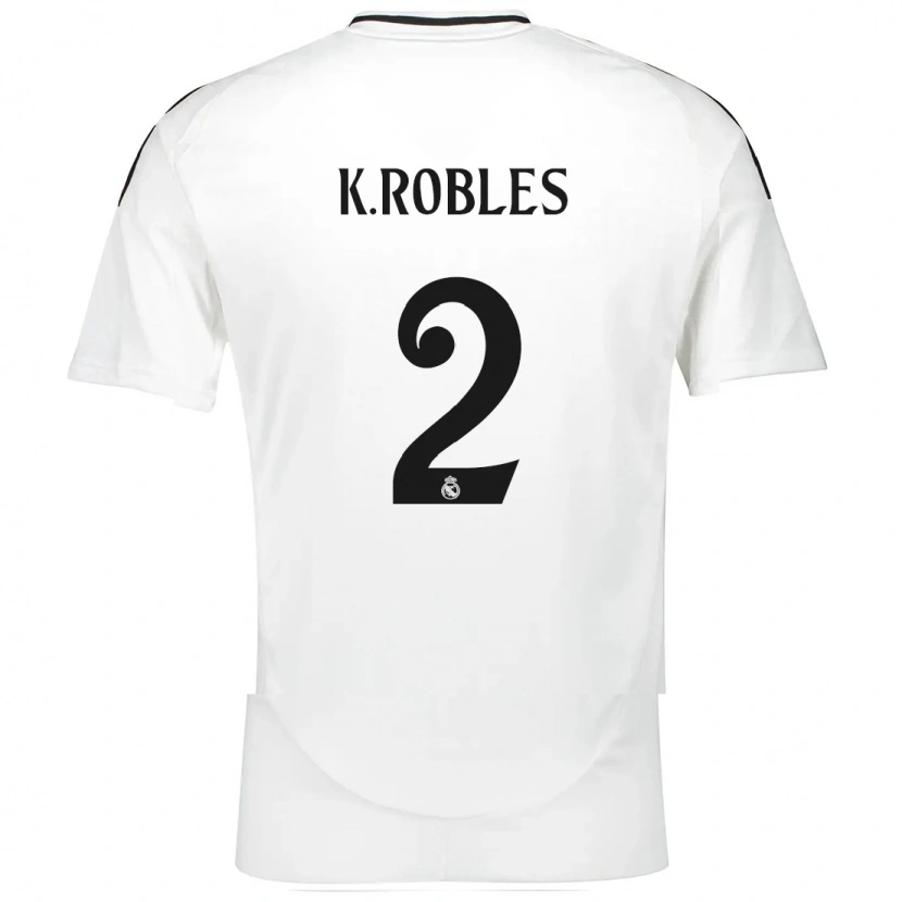 Danxen Herren Kenti Robles #2 Weiß Heimtrikot Trikot 2024/25 T-Shirt Schweiz