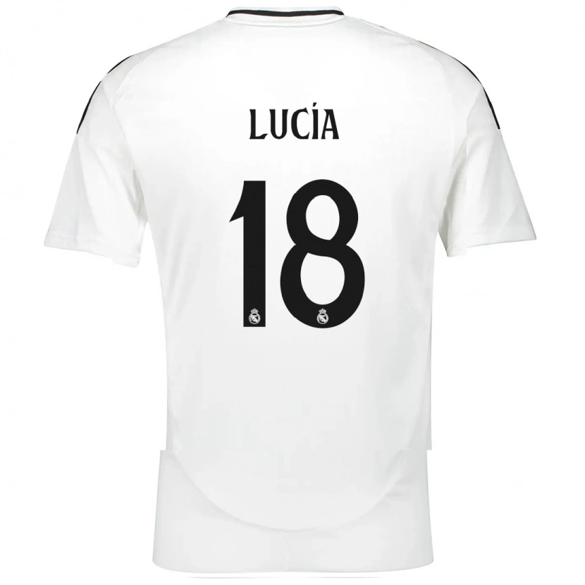 Danxen Herren Lucia Rodriguez #18 Weiß Heimtrikot Trikot 2024/25 T-Shirt Schweiz