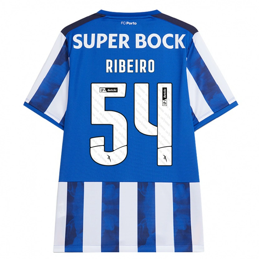 Danxen Herren António Ribeiro #54 Blau Weiß Heimtrikot Trikot 2024/25 T-Shirt Schweiz