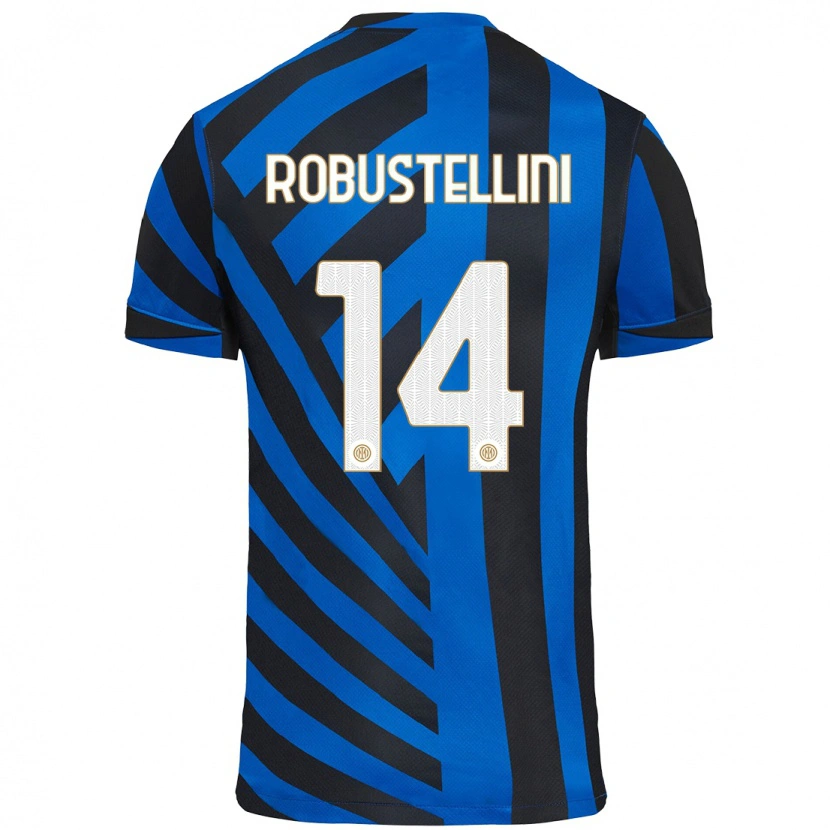 Danxen Herren Chiara Robustellini #14 Blau Schwarz Heimtrikot Trikot 2024/25 T-Shirt Schweiz