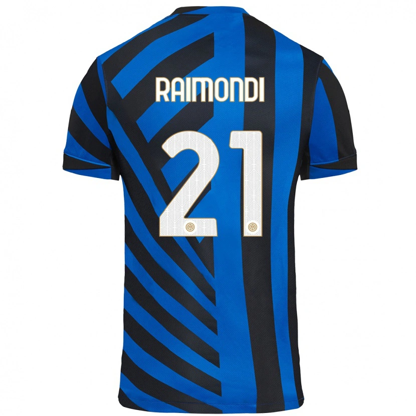 Danxen Herren Paolo Raimondi #21 Blau Schwarz Heimtrikot Trikot 2024/25 T-Shirt Schweiz