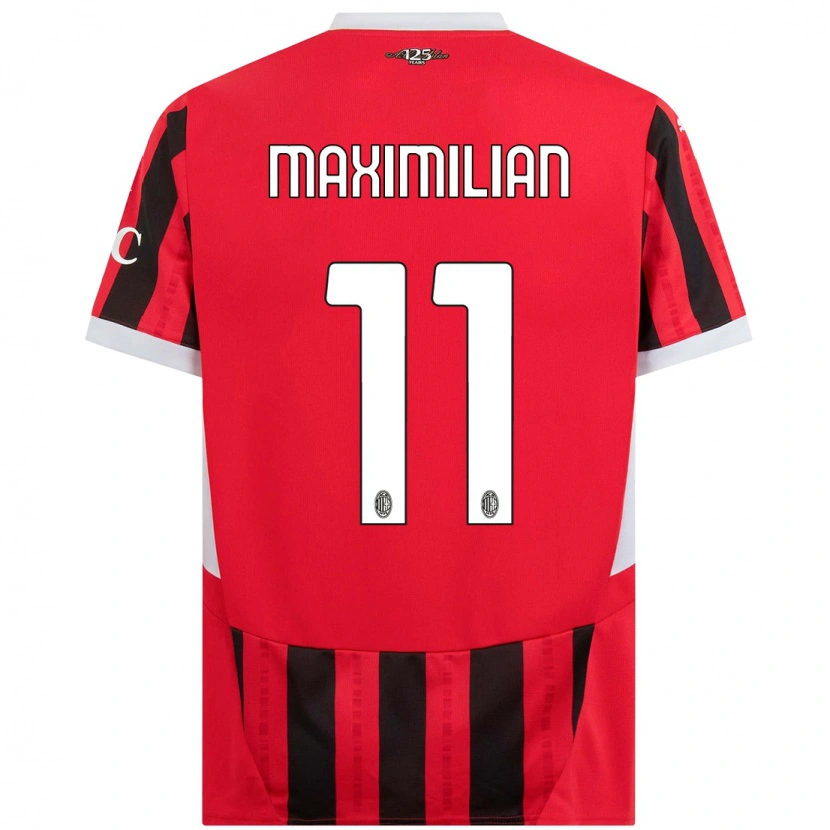 Danxen Herren Maximilian Ibrahimović #11 Rot Schwarz Heimtrikot Trikot 2024/25 T-Shirt Schweiz