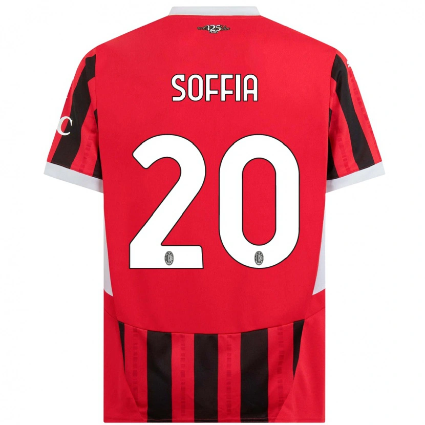 Danxen Herren Angelica Soffia #20 Rot Schwarz Heimtrikot Trikot 2024/25 T-Shirt Schweiz