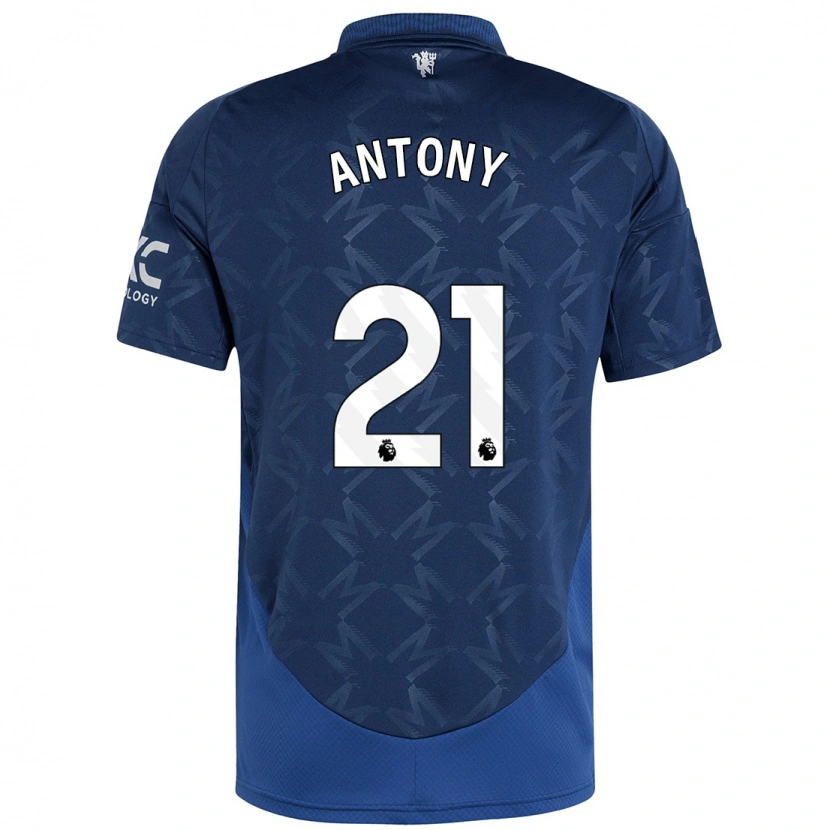 Danxen Herren Antony #21 Indigo Auswärtstrikot Trikot 2024/25 T-Shirt Schweiz