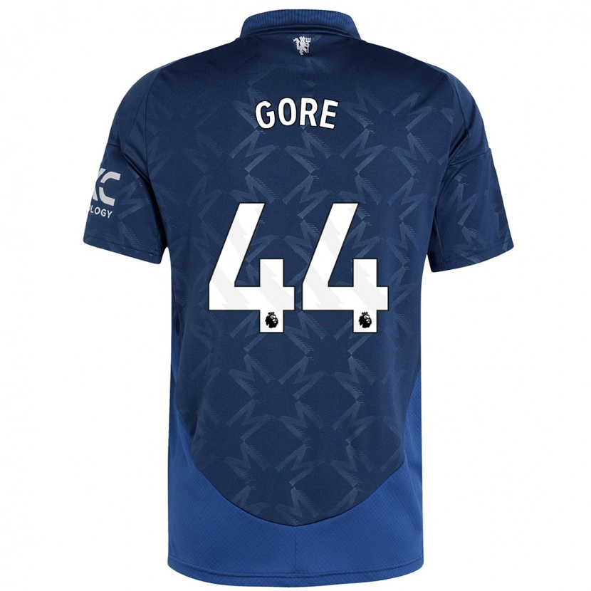 Danxen Herren Daniel Gore #44 Indigo Auswärtstrikot Trikot 2024/25 T-Shirt Schweiz