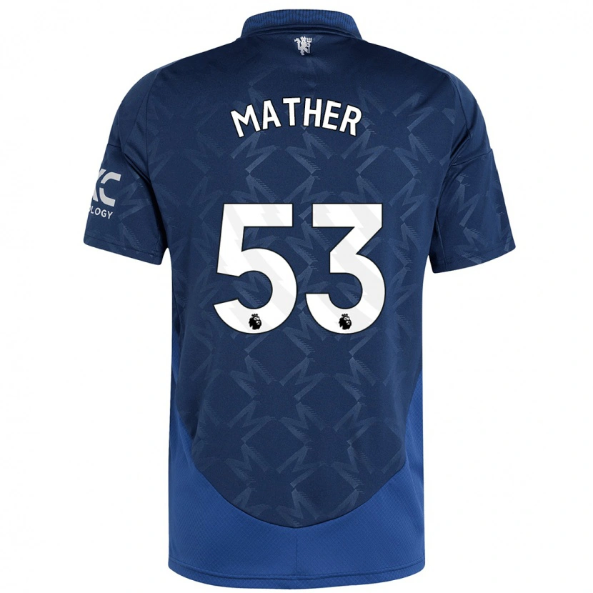 Danxen Herren Sam Mather #53 Indigo Auswärtstrikot Trikot 2024/25 T-Shirt Schweiz