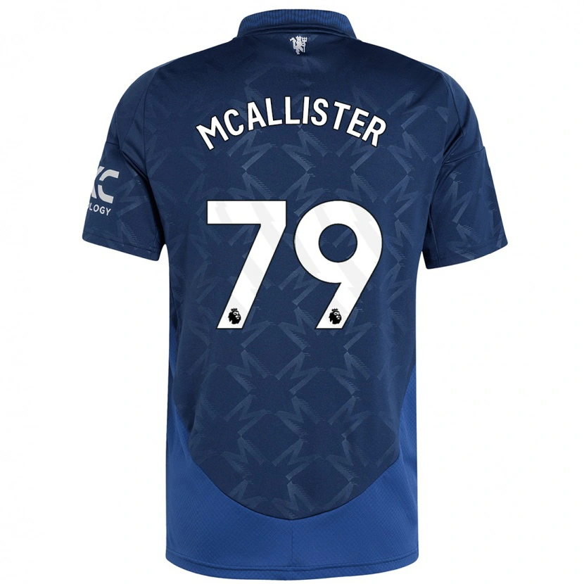 Danxen Herren Finley Mcallister #79 Indigo Auswärtstrikot Trikot 2024/25 T-Shirt Schweiz