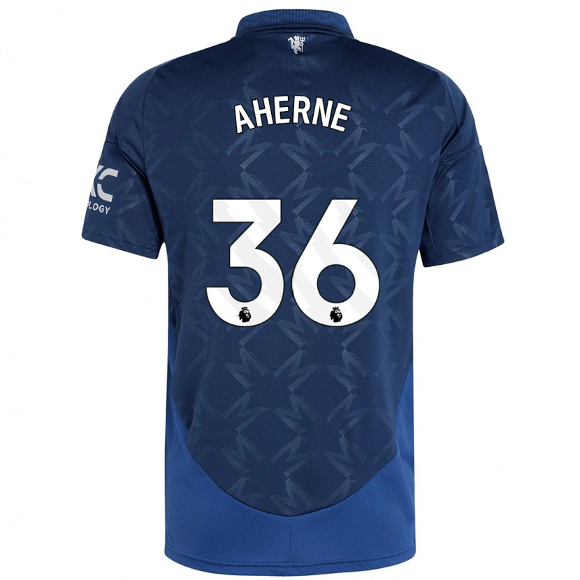 Danxen Herren Alyssa Aherne #36 Indigo Auswärtstrikot Trikot 2024/25 T-Shirt Schweiz