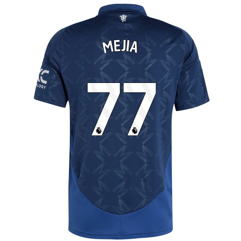 Danxen Herren Mateo Mejia #77 Indigo Auswärtstrikot Trikot 2024/25 T-Shirt Schweiz