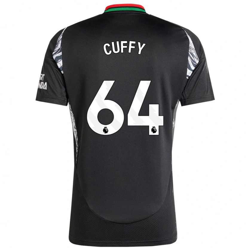 Danxen Herren Brooke Norton Cuffy #64 Schwarz Auswärtstrikot Trikot 2024/25 T-Shirt Schweiz