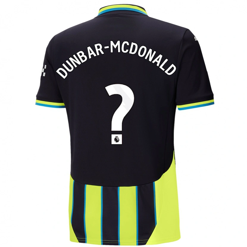 Danxen Herren Christian Dunbar-Mcdonald #0 Blaugelb Auswärtstrikot Trikot 2024/25 T-Shirt Schweiz