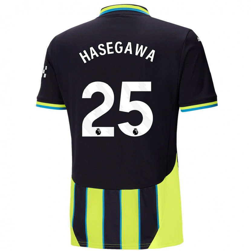 Danxen Herren Yui Hasegawa #25 Blaugelb Auswärtstrikot Trikot 2024/25 T-Shirt Schweiz