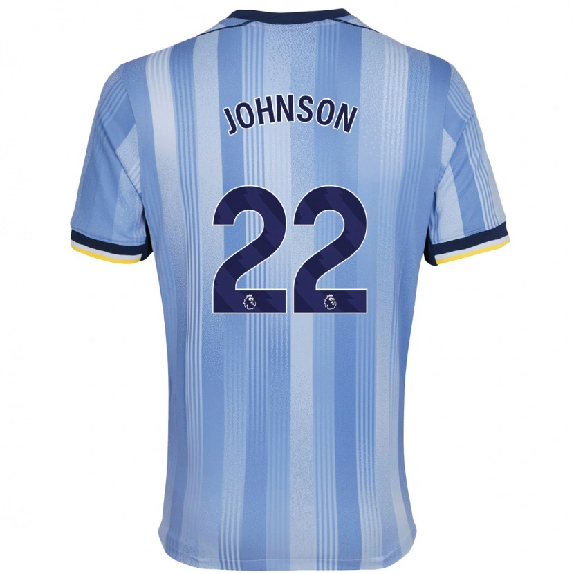 Danxen Herren Brennan Johnson #22 Hellblau Auswärtstrikot Trikot 2024/25 T-Shirt Schweiz