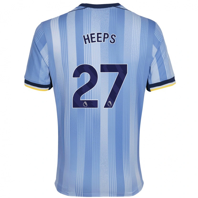 Danxen Herren Eleanor Heeps #27 Hellblau Auswärtstrikot Trikot 2024/25 T-Shirt Schweiz