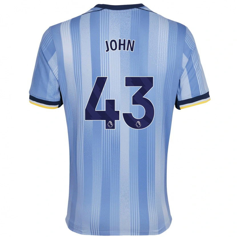 Danxen Herren Nile John #43 Hellblau Auswärtstrikot Trikot 2024/25 T-Shirt Schweiz