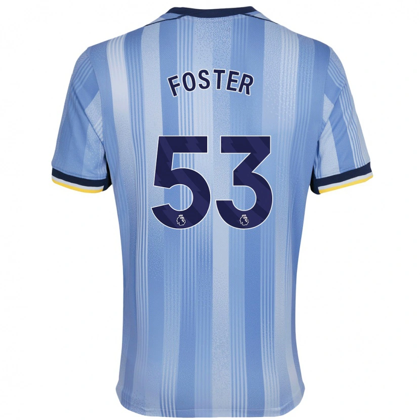 Danxen Herren Brooklyn Lyons-Foster #53 Hellblau Auswärtstrikot Trikot 2024/25 T-Shirt Schweiz