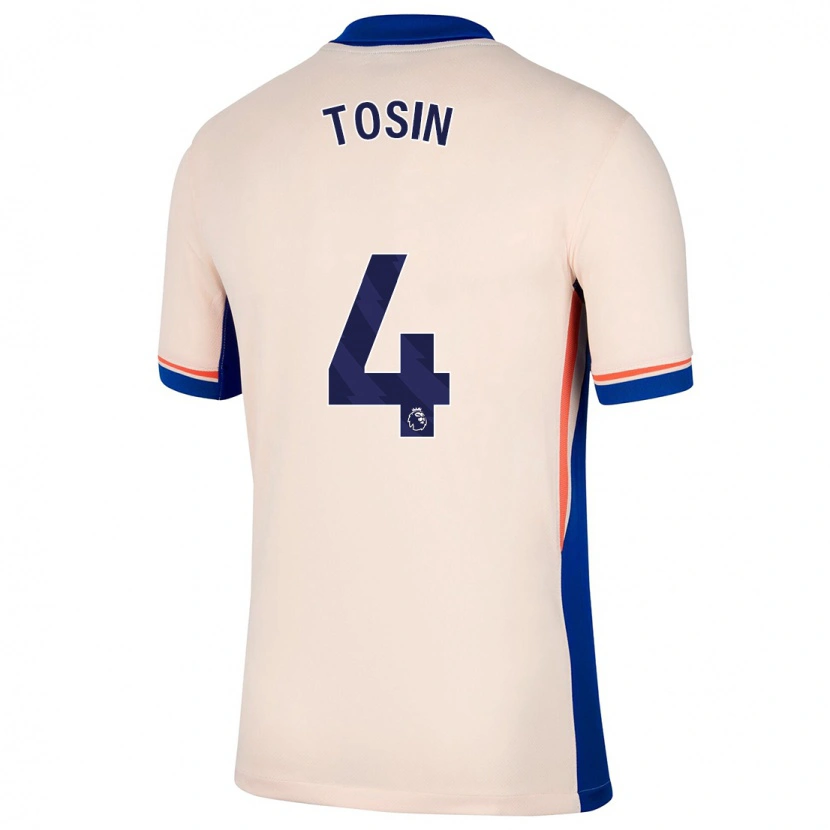 Danxen Herren Tosin Adarabioyo #4 Hellbeige Auswärtstrikot Trikot 2024/25 T-Shirt Schweiz