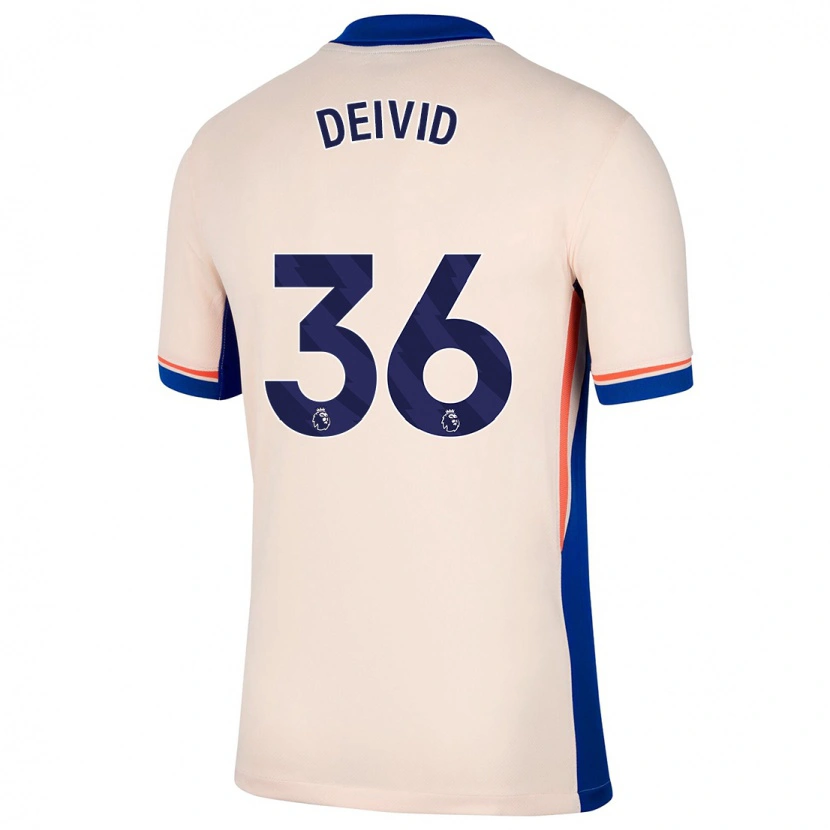 Danxen Herren Deivid Washington #36 Hellbeige Auswärtstrikot Trikot 2024/25 T-Shirt Schweiz