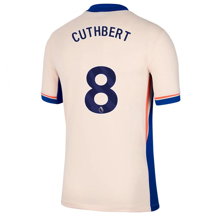 Danxen Herren Erin Cuthbert #8 Hellbeige Auswärtstrikot Trikot 2024/25 T-Shirt Schweiz