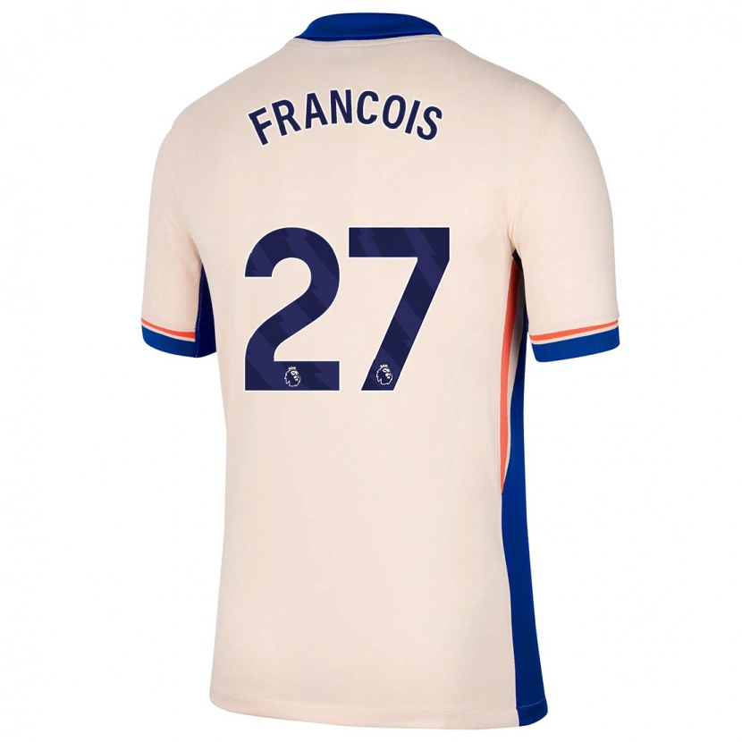 Danxen Herren Oriane Jean-François #27 Hellbeige Auswärtstrikot Trikot 2024/25 T-Shirt Schweiz