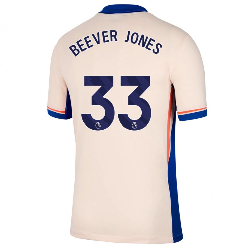 Danxen Herren Aggie Beever-Jones #33 Hellbeige Auswärtstrikot Trikot 2024/25 T-Shirt Schweiz