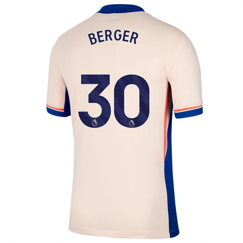 Danxen Herren Ann-Katrin Berger #30 Hellbeige Auswärtstrikot Trikot 2024/25 T-Shirt Schweiz