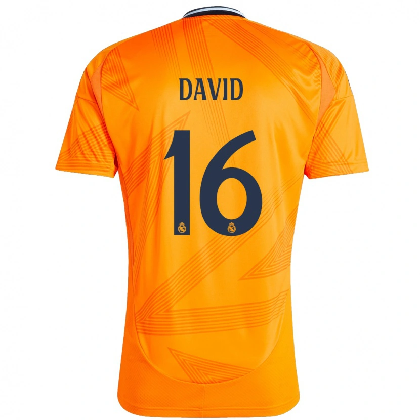 Danxen Herren Antonio David #16 Orange Auswärtstrikot Trikot 2024/25 T-Shirt Schweiz