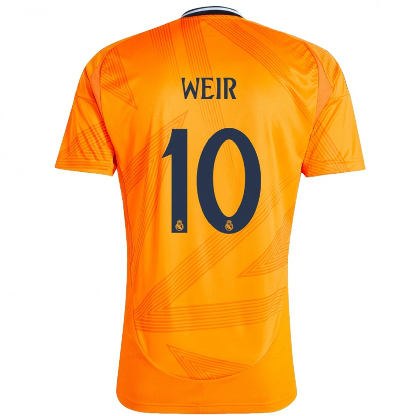 Danxen Herren Caroline Weir #10 Orange Auswärtstrikot Trikot 2024/25 T-Shirt Schweiz