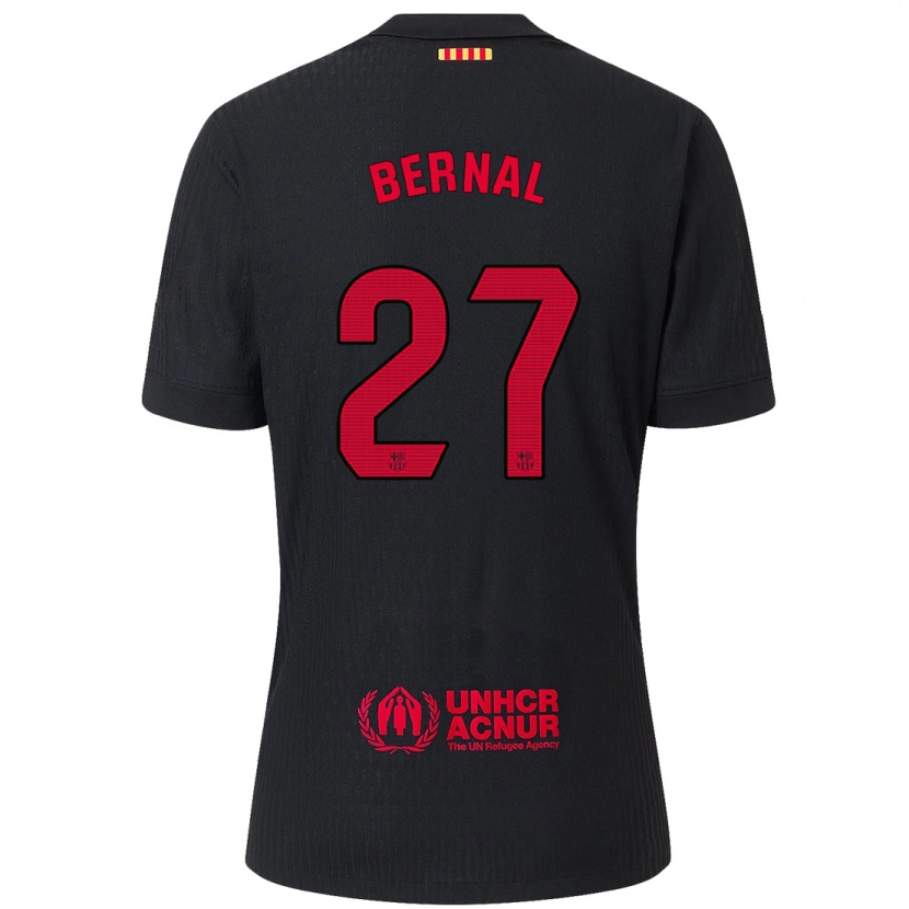 Danxen Herren Marc Bernal #27 Schwarz Rot Auswärtstrikot Trikot 2024/25 T-Shirt Schweiz