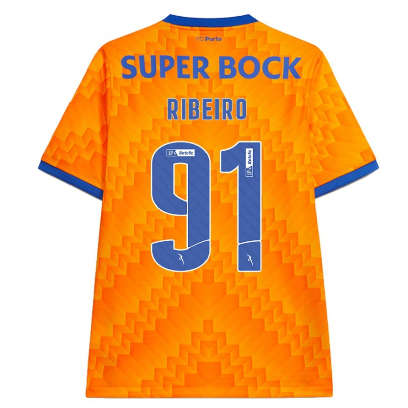 Danxen Herren Gonçalo Ribeiro #91 Orange Auswärtstrikot Trikot 2024/25 T-Shirt Schweiz