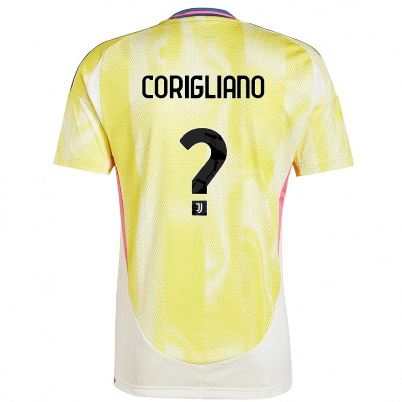 Danxen Herren Thomas Corigliano #0 Solargelb Auswärtstrikot Trikot 2024/25 T-Shirt Schweiz