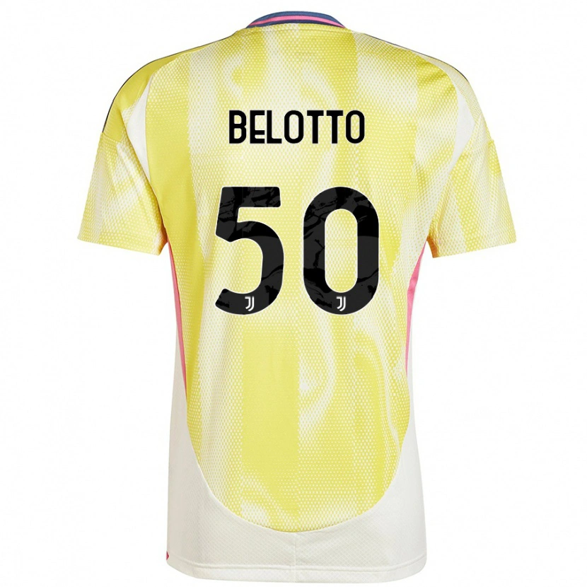 Danxen Herren Soledad Belotto #50 Solargelb Auswärtstrikot Trikot 2024/25 T-Shirt Schweiz