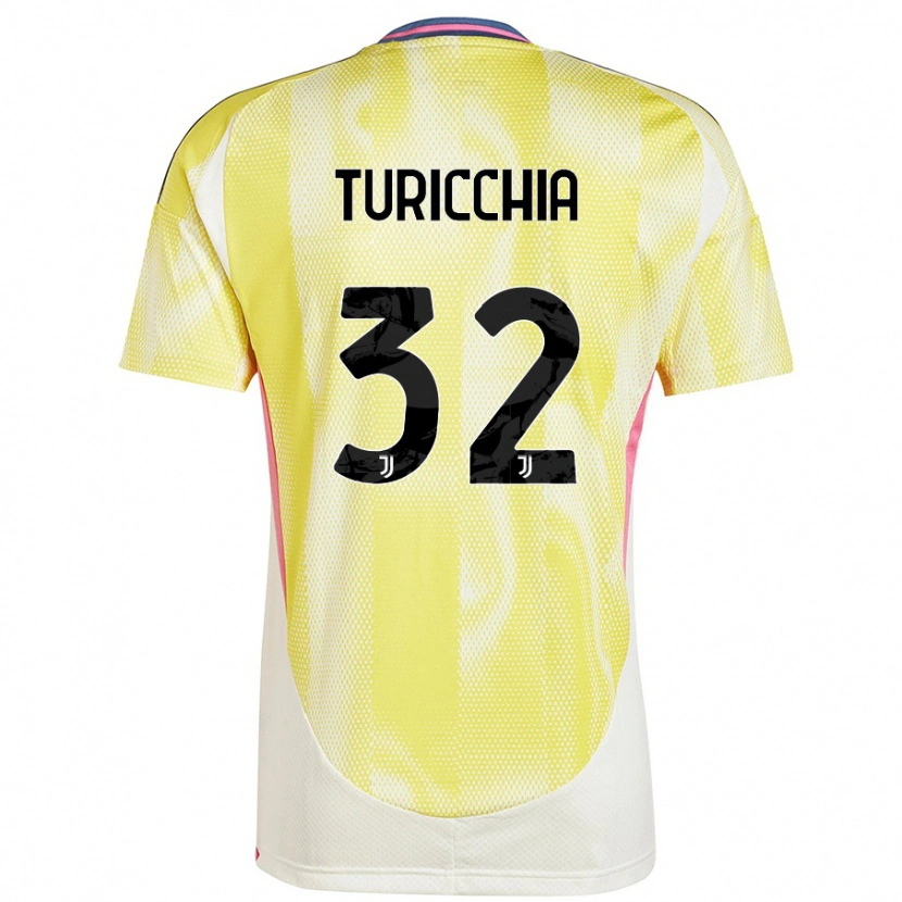 Danxen Herren Riccardo Turicchia #32 Solargelb Auswärtstrikot Trikot 2024/25 T-Shirt Schweiz