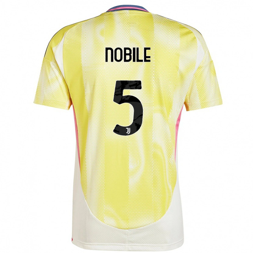 Danxen Herren Riccardo Nobile #5 Solargelb Auswärtstrikot Trikot 2024/25 T-Shirt Schweiz