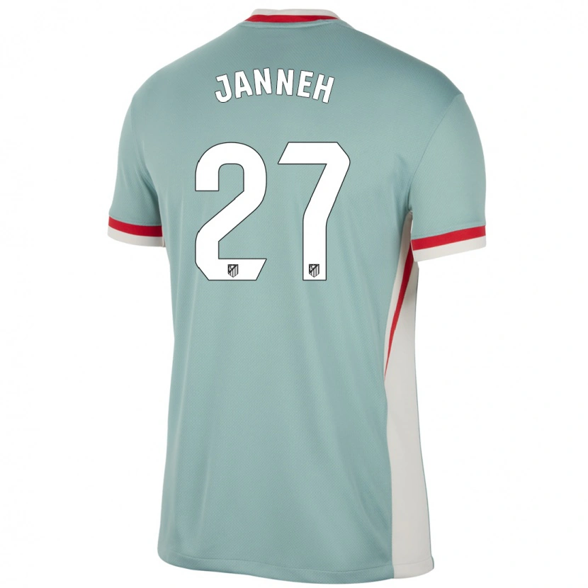 Danxen Herren Omar Janneh #27 Hellbeige Blau Auswärtstrikot Trikot 2024/25 T-Shirt Schweiz