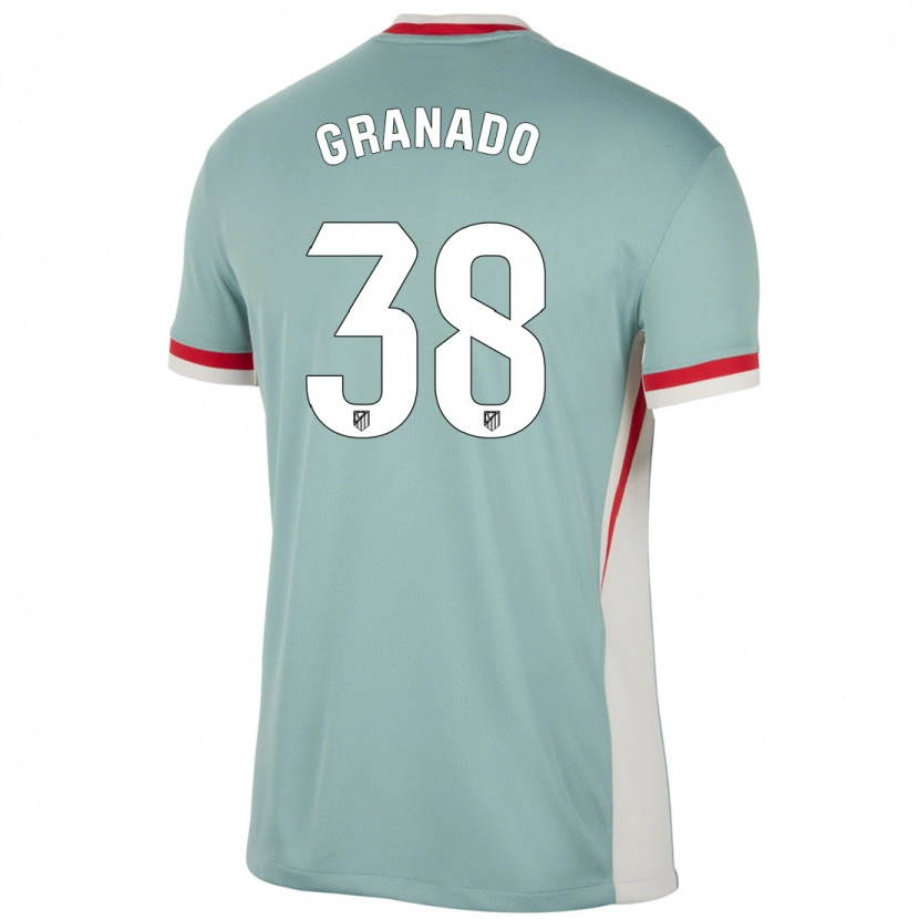 Danxen Herren Adrian Granado #38 Hellbeige Blau Auswärtstrikot Trikot 2024/25 T-Shirt Schweiz