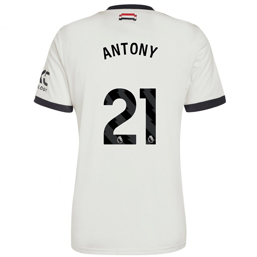 Danxen Herren Antony #21 Cremeweiß Ausweichtrikot Trikot 2024/25 T-Shirt Schweiz