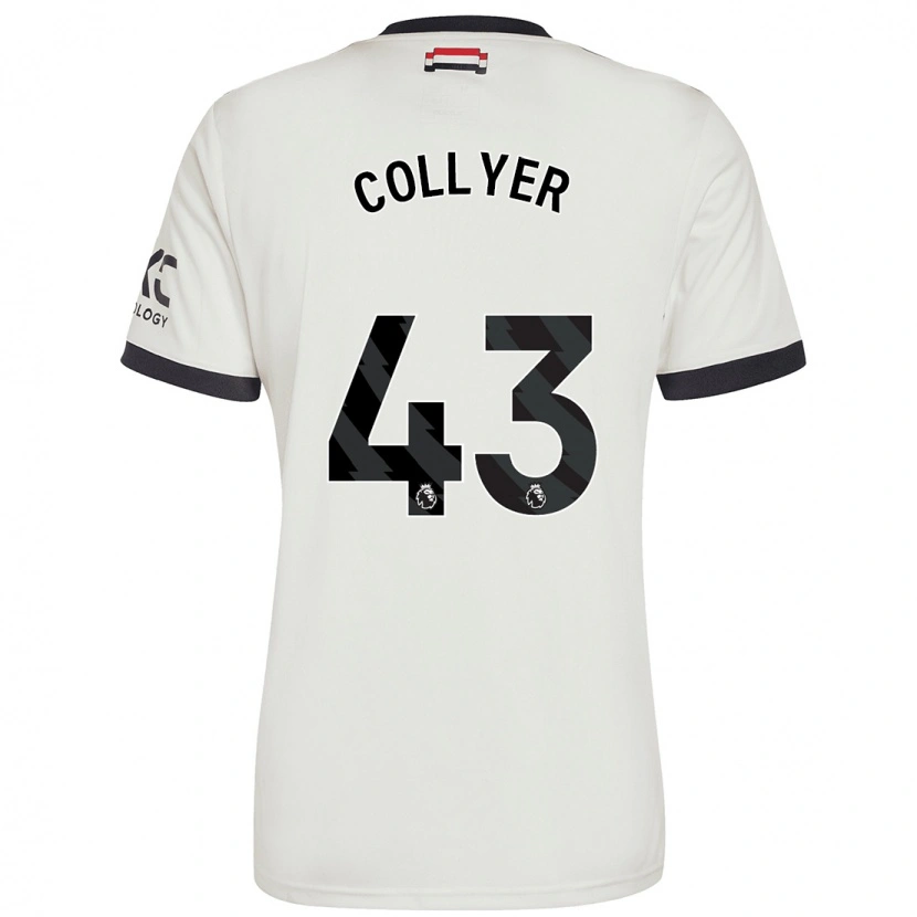 Danxen Herren Toby Collyer #43 Cremeweiß Ausweichtrikot Trikot 2024/25 T-Shirt Schweiz