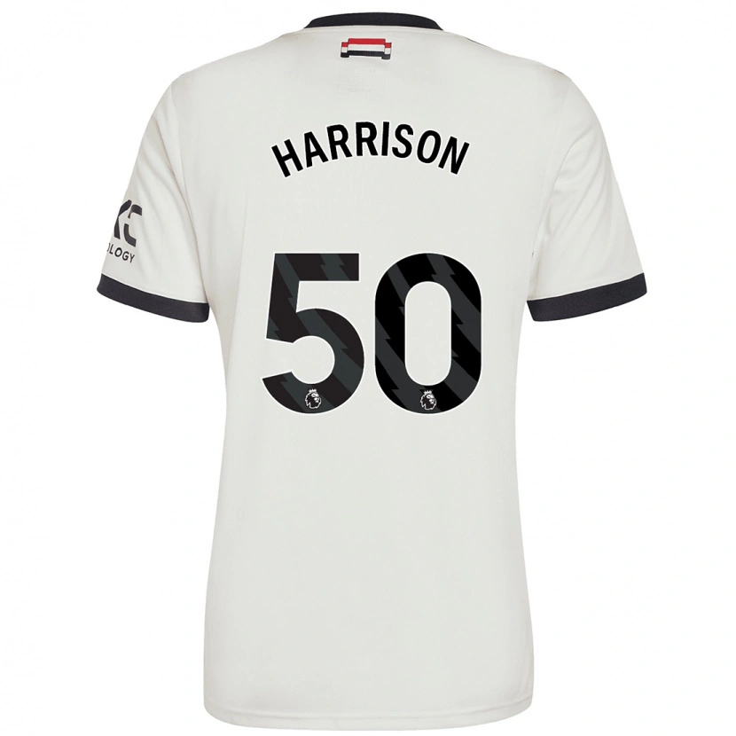 Danxen Herren Elyh Harrison #50 Cremeweiß Ausweichtrikot Trikot 2024/25 T-Shirt Schweiz