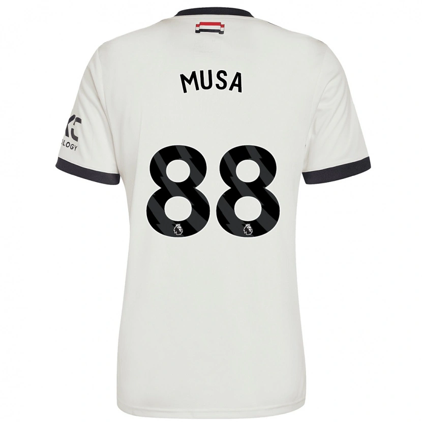 Danxen Herren Victor Musa #88 Cremeweiß Ausweichtrikot Trikot 2024/25 T-Shirt Schweiz