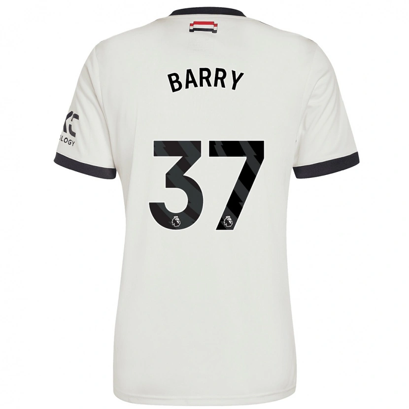 Danxen Herren Keira Barry #37 Cremeweiß Ausweichtrikot Trikot 2024/25 T-Shirt Schweiz