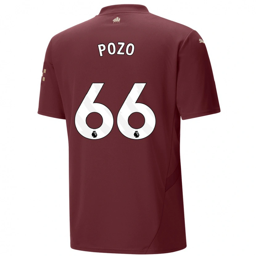 Danxen Herren Iker Pozo #66 Kastanienbraun Ausweichtrikot Trikot 2024/25 T-Shirt Schweiz