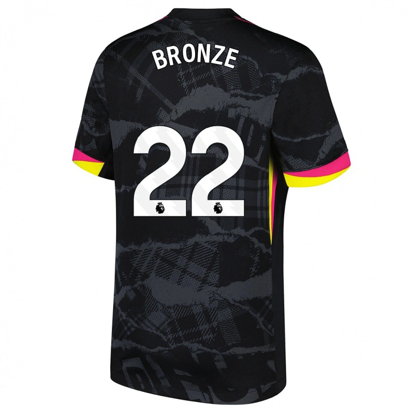 Danxen Herren Lucy Bronze #22 Schwarz Rosa Ausweichtrikot Trikot 2024/25 T-Shirt Schweiz