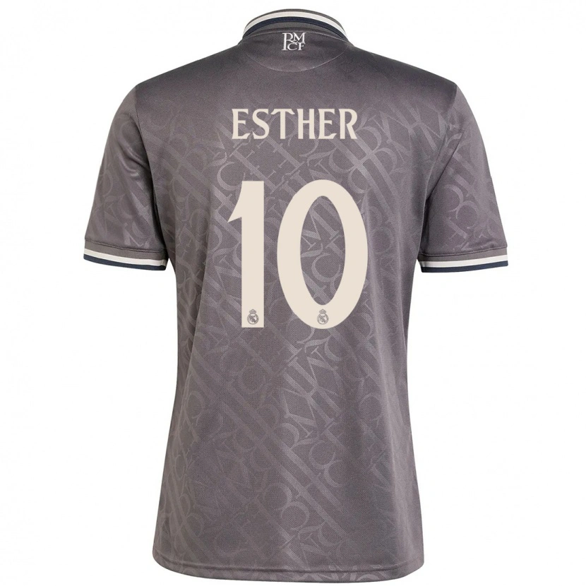 Danxen Herren Esther Gonzalez #10 Anthrazit Ausweichtrikot Trikot 2024/25 T-Shirt Schweiz