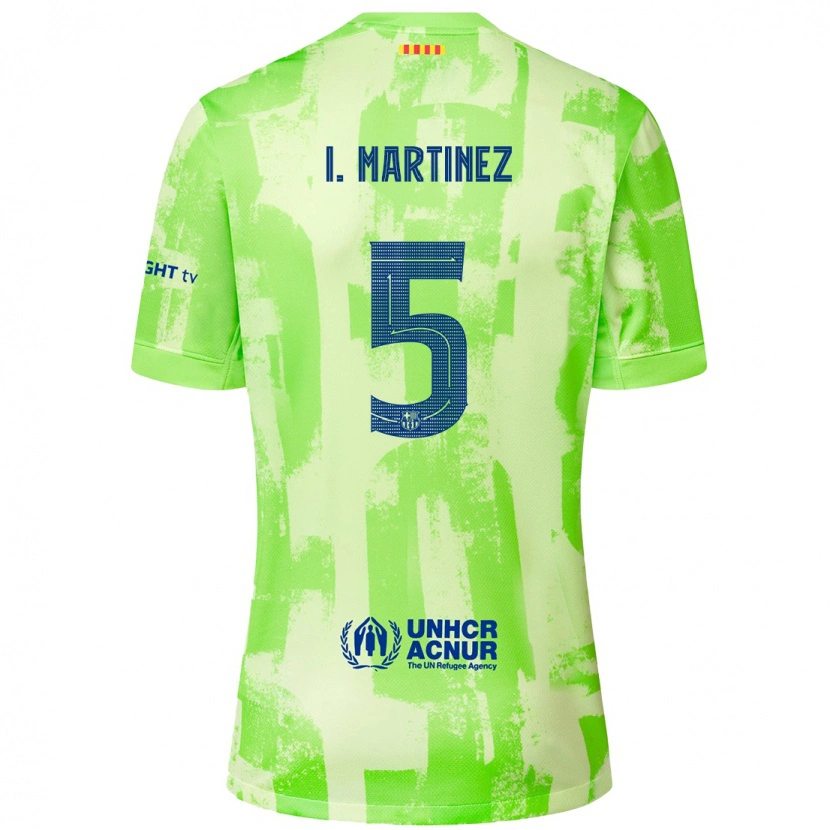 Danxen Herren Iñigo Martínez #5 Limettengrün Ausweichtrikot Trikot 2024/25 T-Shirt Schweiz