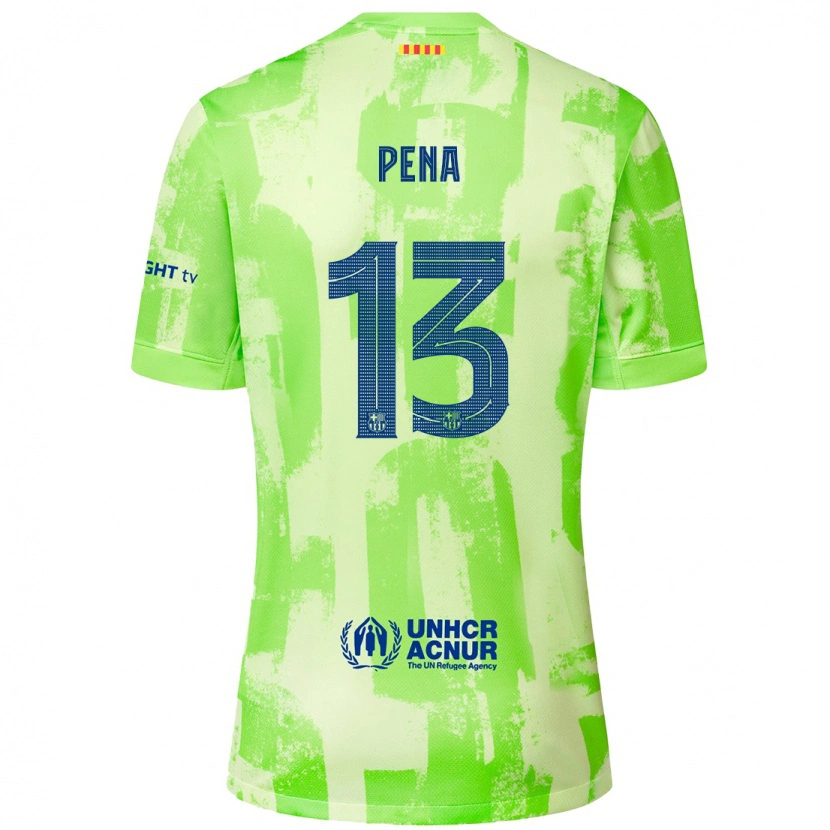 Danxen Herren Iñaki Peña #13 Limettengrün Ausweichtrikot Trikot 2024/25 T-Shirt Schweiz