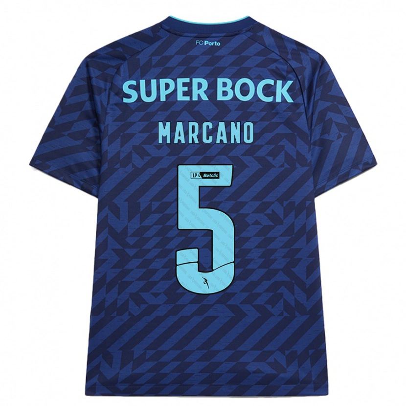 Danxen Herren Iván Marcano #5 Marineblau Ausweichtrikot Trikot 2024/25 T-Shirt Schweiz