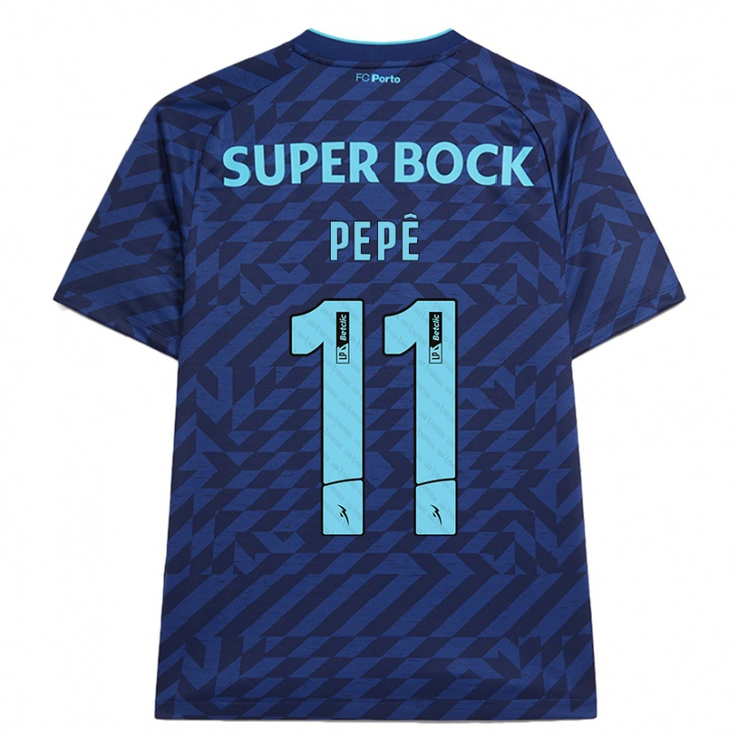 Danxen Herren Pepê #11 Marineblau Ausweichtrikot Trikot 2024/25 T-Shirt Schweiz