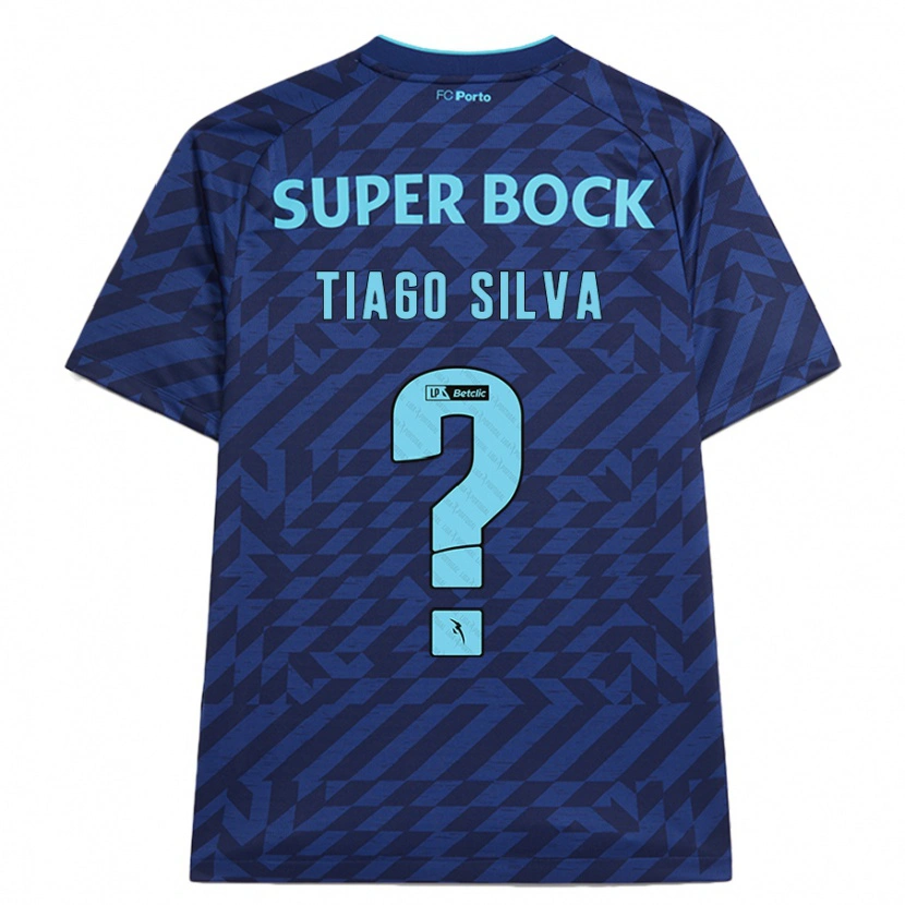 Danxen Herren Tiago Silva #0 Marineblau Ausweichtrikot Trikot 2024/25 T-Shirt Schweiz