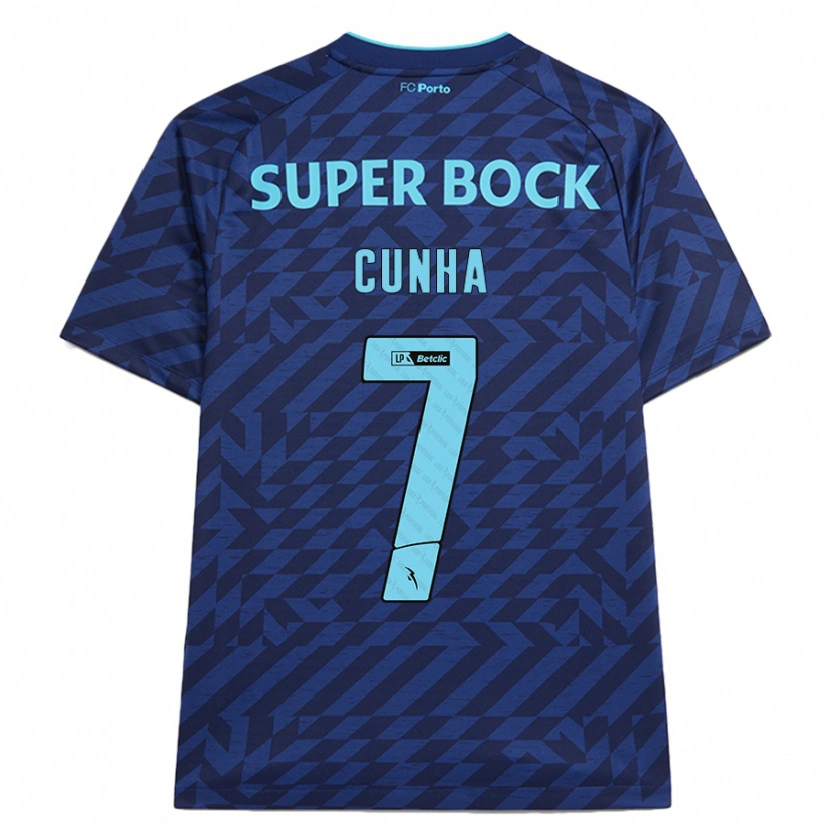 Danxen Herren Duarte Cunha #7 Marineblau Ausweichtrikot Trikot 2024/25 T-Shirt Schweiz